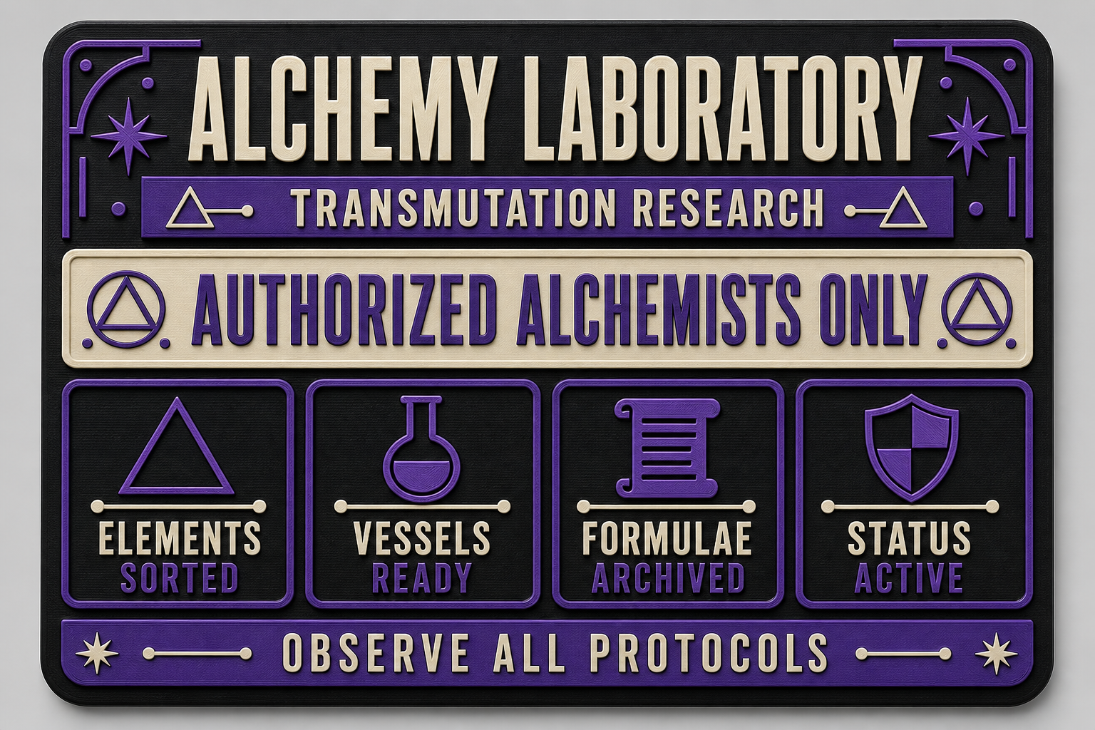 Alchemy Laboratory