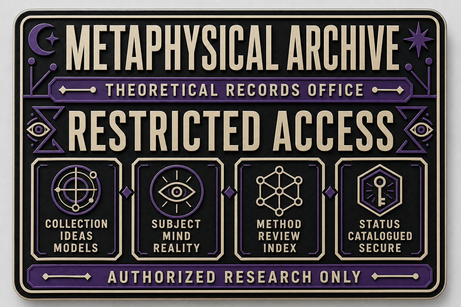 Metaphysical Archive