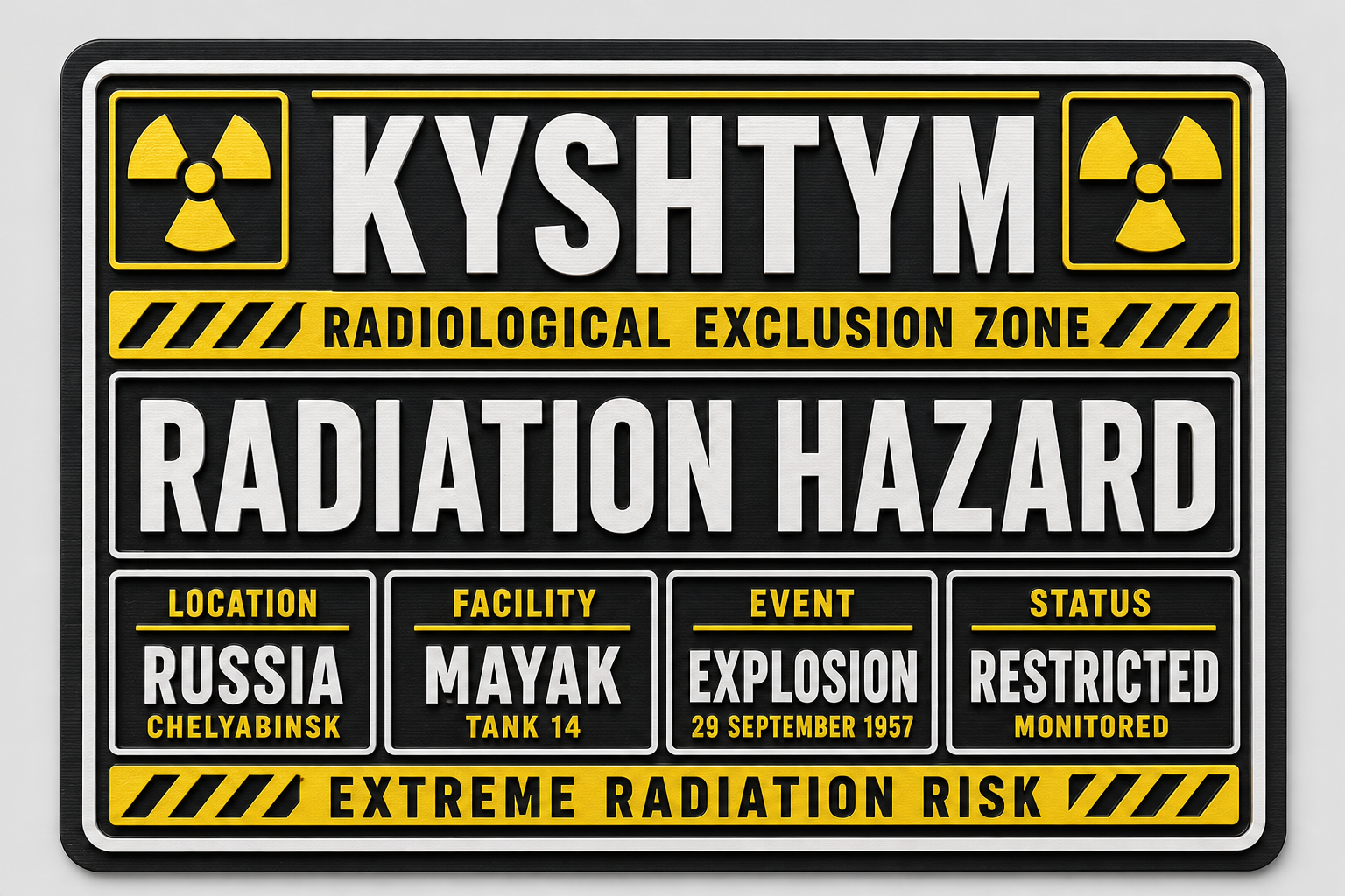 Kyshtym Disaster Zone
