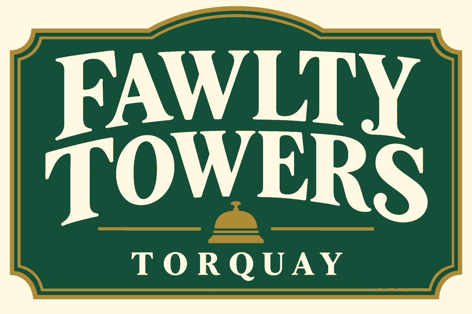 Fawlty Towers 3D Printed Wall Sign Plaque Indoor Decor 25cm